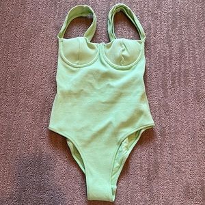 Zara one piece swimsuit